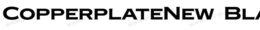 CopperplateNew Black字体转换 CopperplateNew Black字体转换